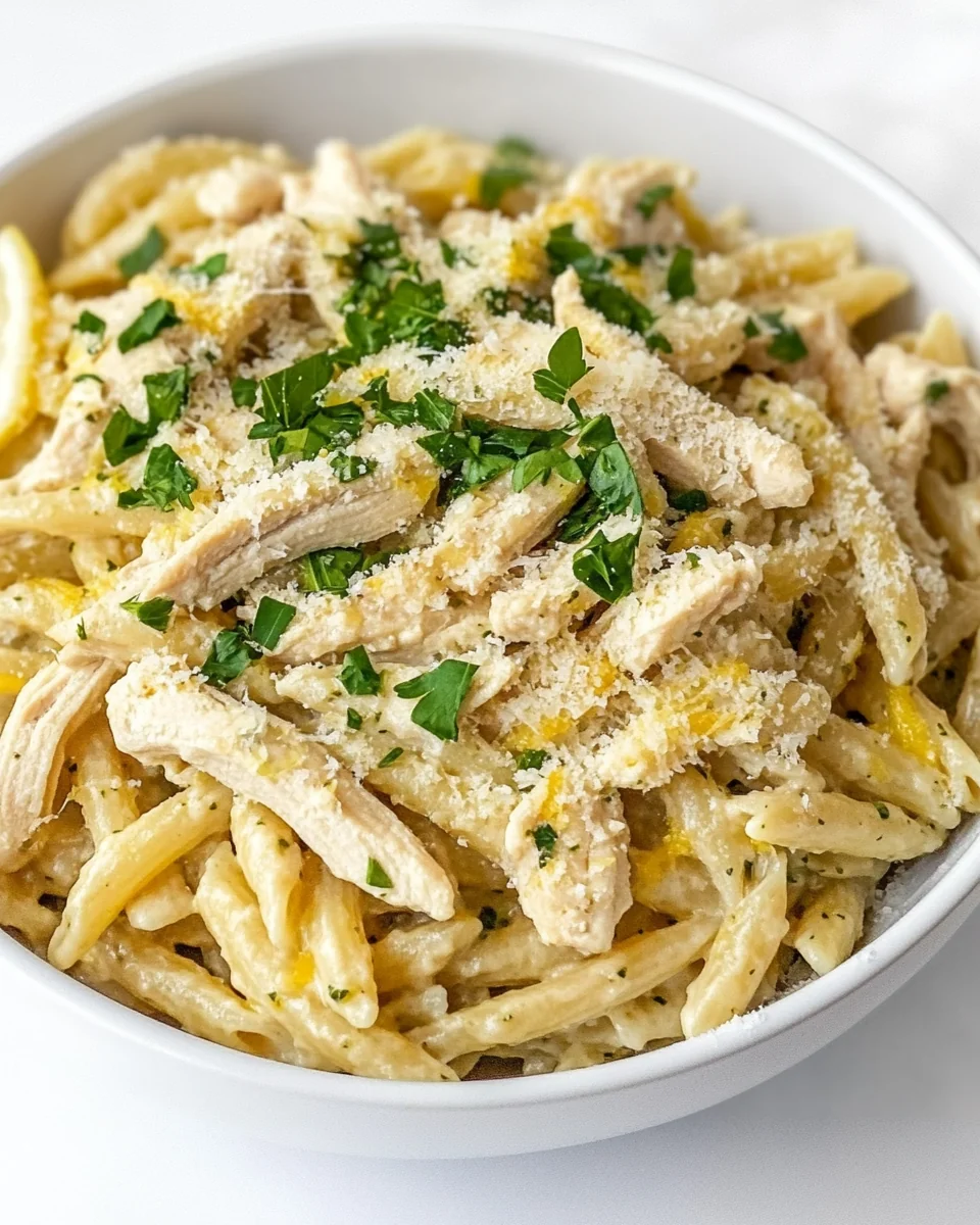 Simple Lemon Chicken Pasta - additional image