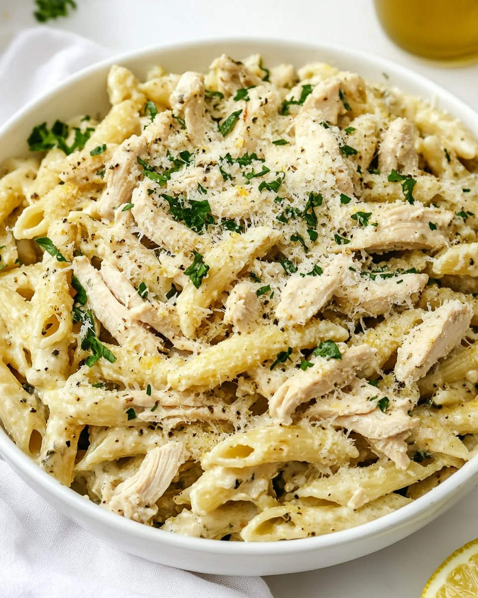 Simple Lemon Chicken Pasta - additional image