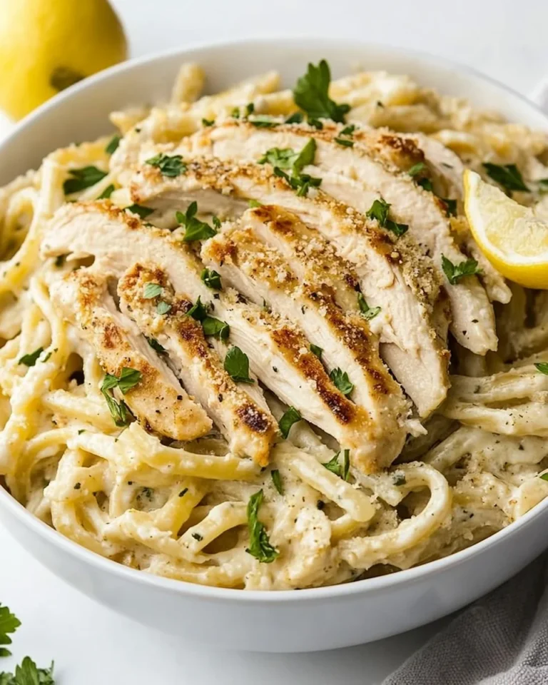 Simple Lemon Chicken Pasta