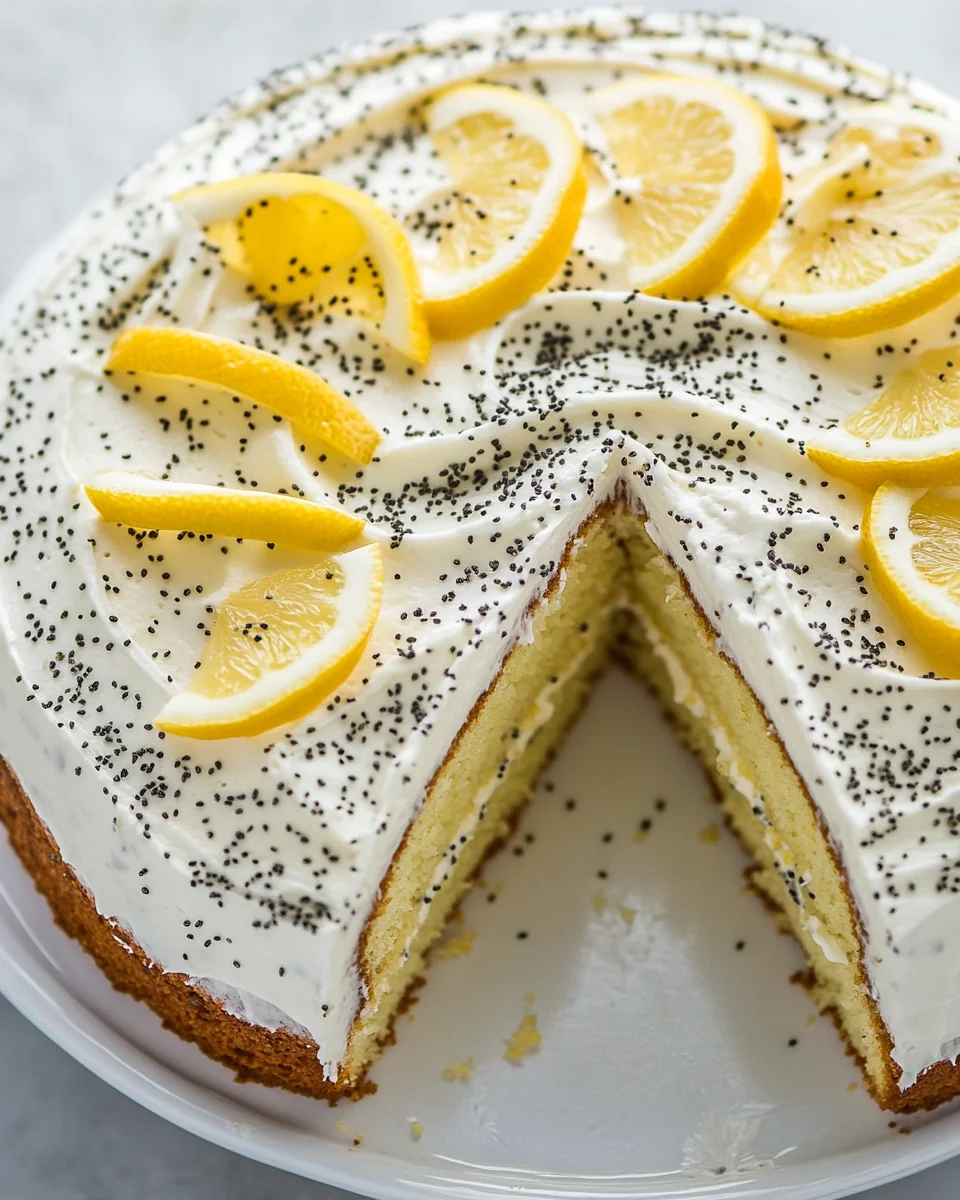 Homemade Lemon Poppy Seed Cake That’s Deliciously Moist - additional image