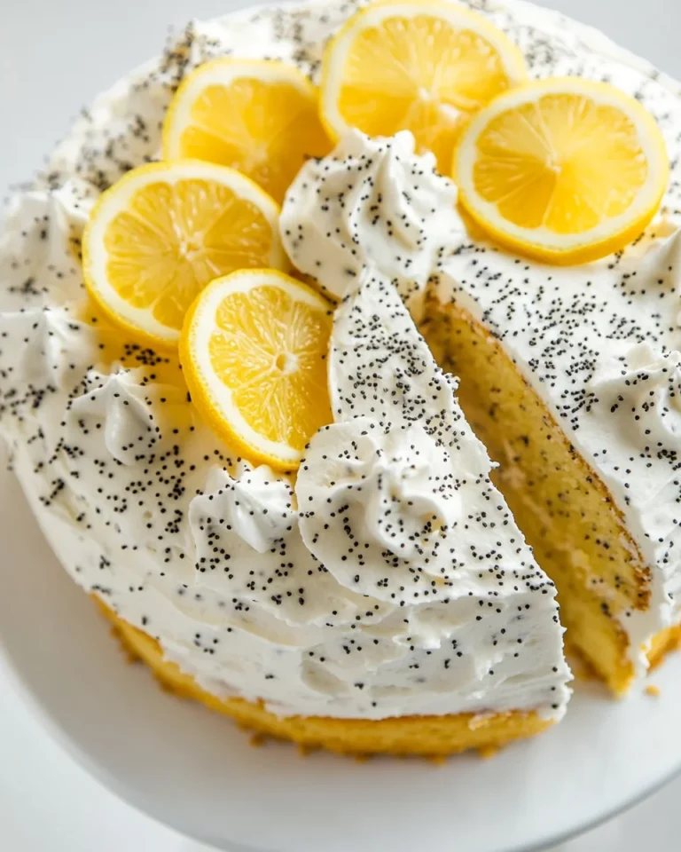 Homemade Lemon Poppy Seed Cake That’s Deliciously Moist