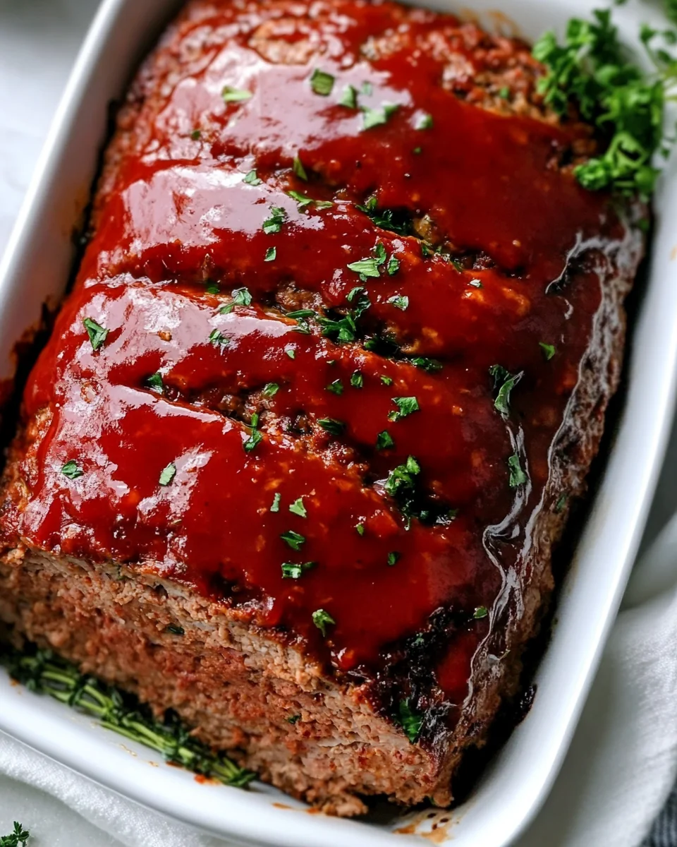 Perfect Homemade Meatloaf Recipe