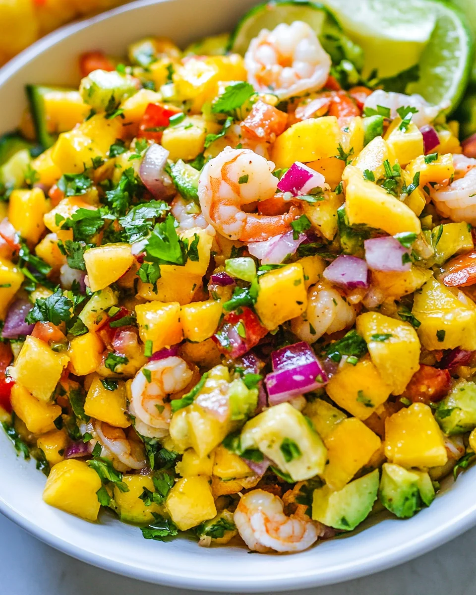 Fresh Mango Shrimp Salsa Recipe - additional image
