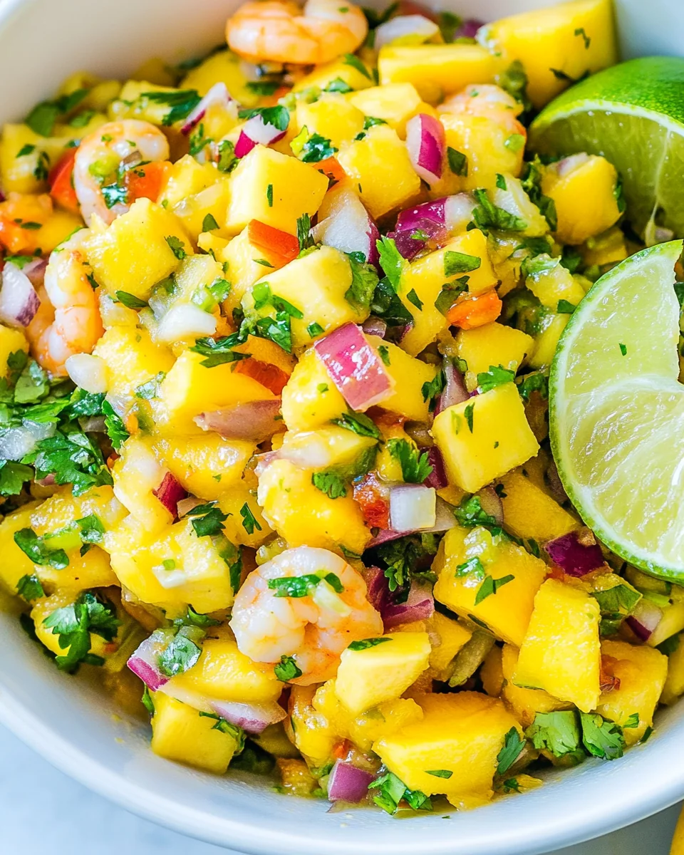 Fresh Mango Shrimp Salsa Recipe - additional image