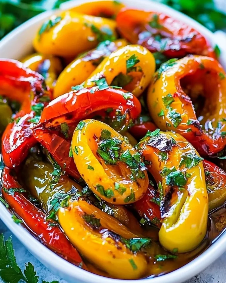 Fresh Marinated Mini Sweet Peppers Recipe