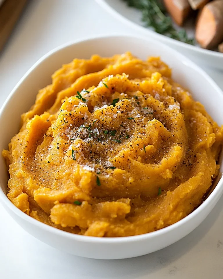 Creamy Mashed Sweet Potatoes: A Classic Comfort Dish