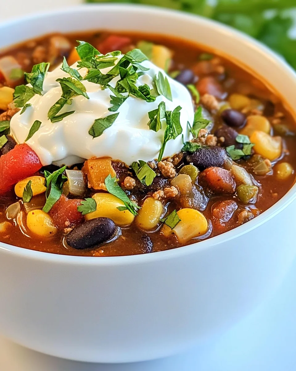 Classic Homemade Meatless Chili - additional image