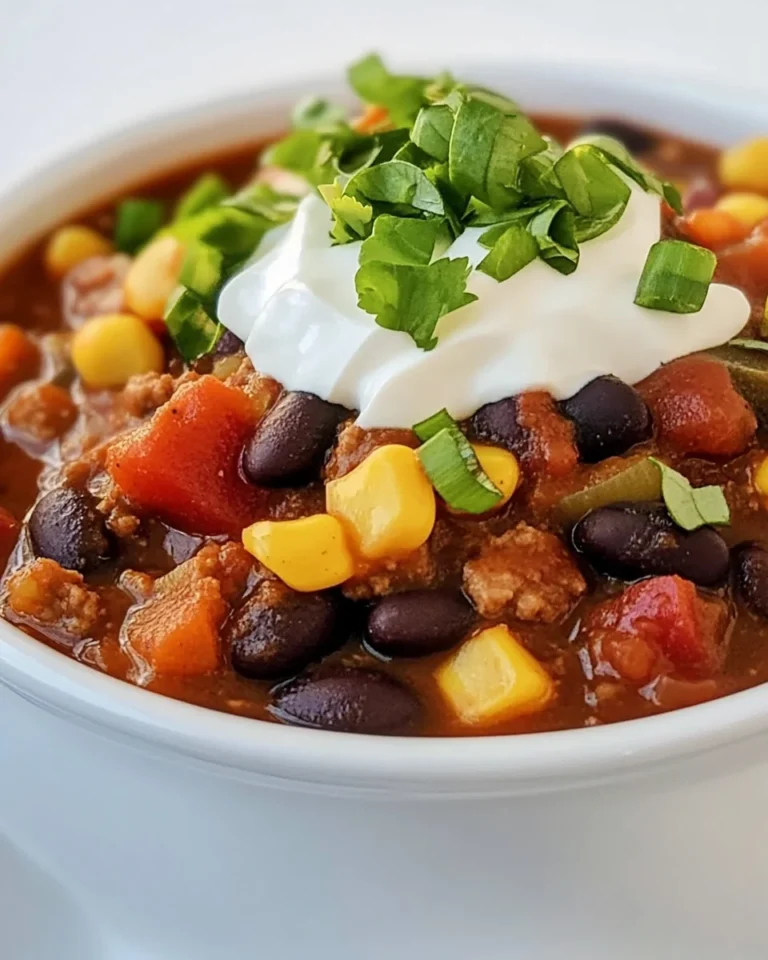 Classic Homemade Meatless Chili