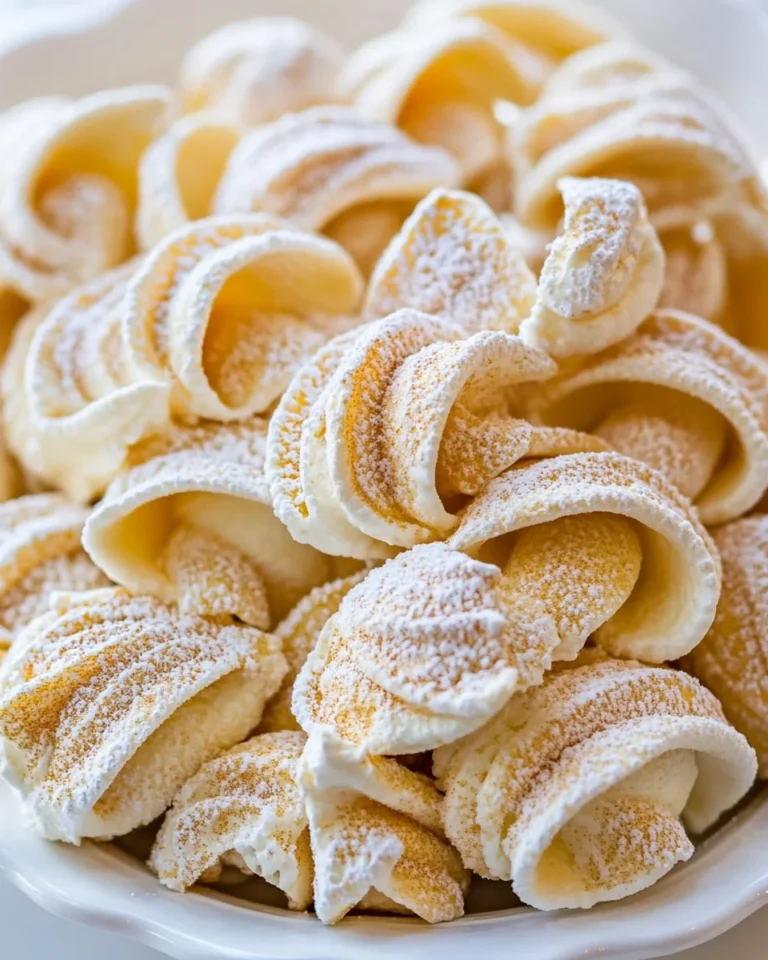 Meringue Shell Cookies