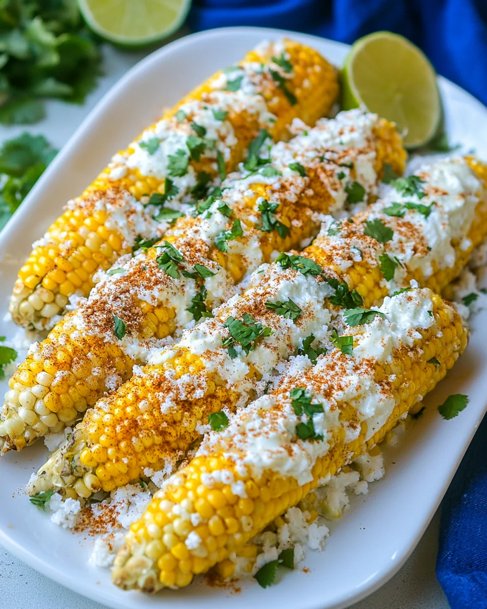 Delicious Homemade Mexican Street Corn - additional image