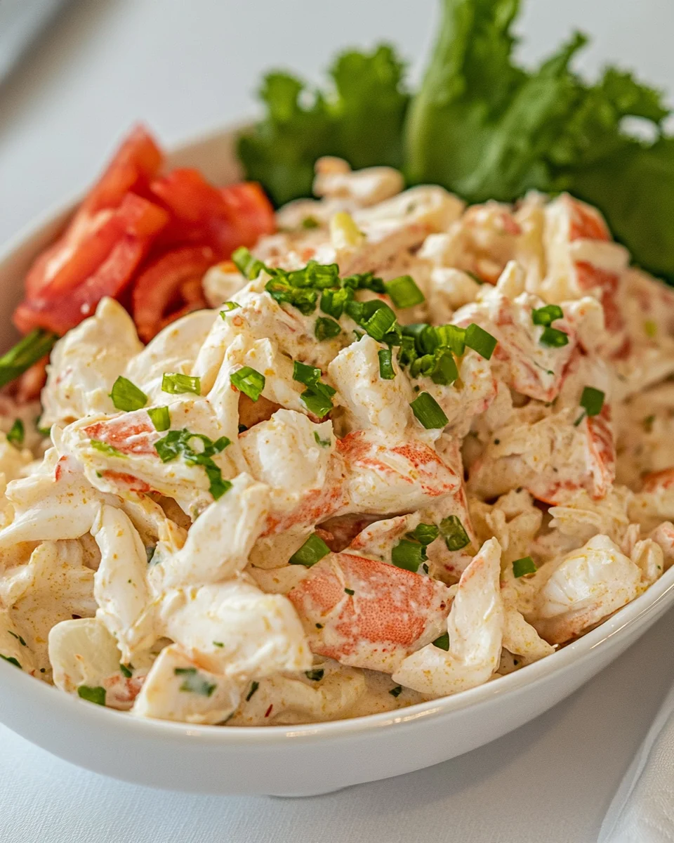 Fresh Minnesota Crab Louie Salad With Homemade Dressing - additional image