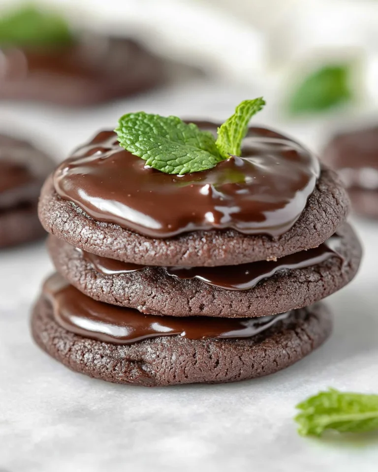 Classic Mint Chocolate Cookies
