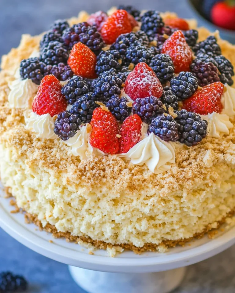 Simple No-Bake Napoleon Cake Recipe
