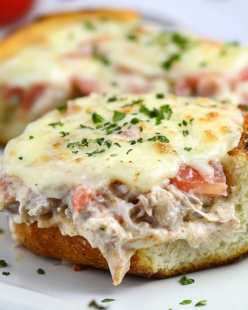 Simple Open-Faced Tuna Melt - additional image