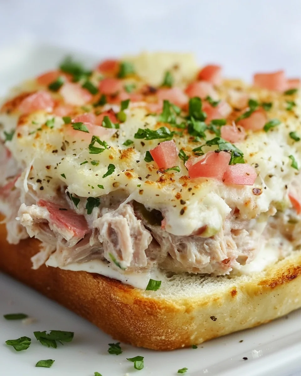 Simple Open-Faced Tuna Melt - additional image