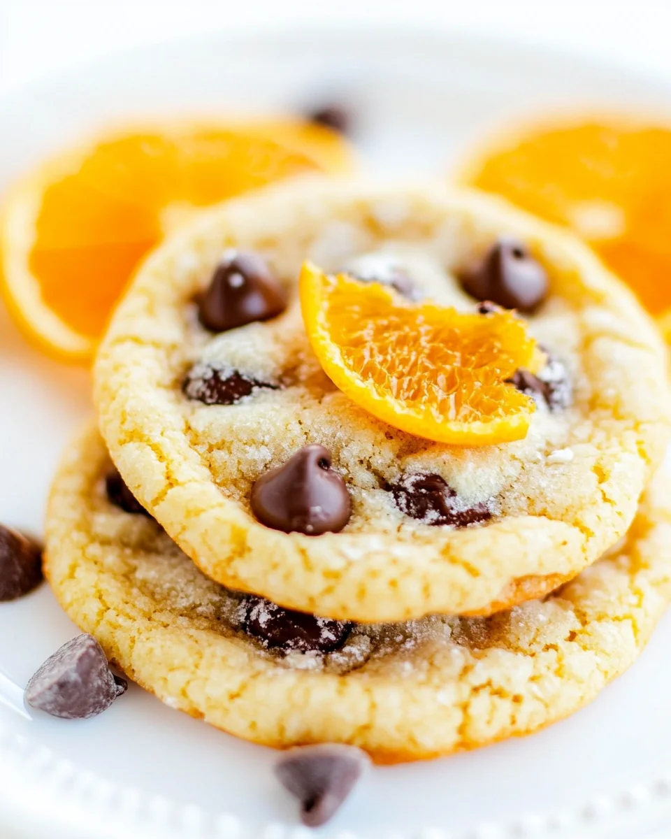 Fresh Orange Chocolate Chip Cookies - additional image