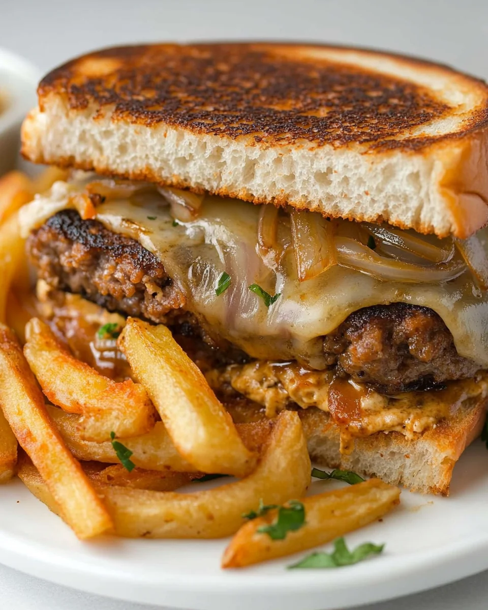 Classic Patty Melt Sandwich Recipe - additional image