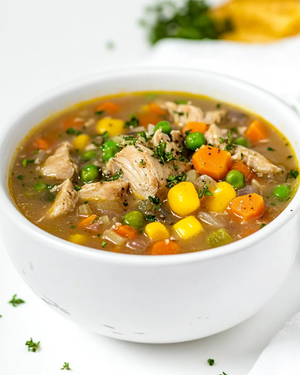 Comforting Chicken Pot Pie Soup - additional image