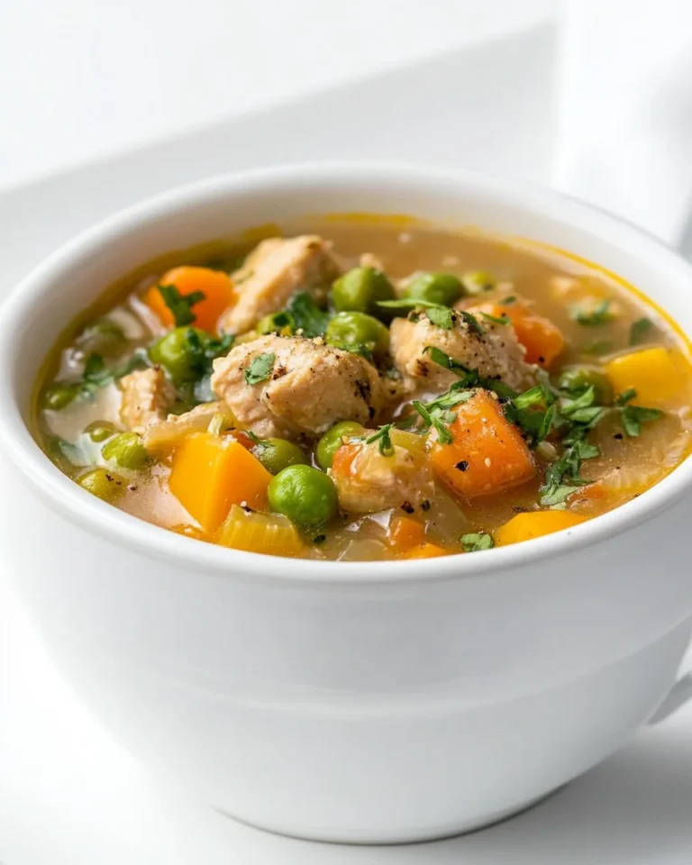 Comforting Chicken Pot Pie Soup