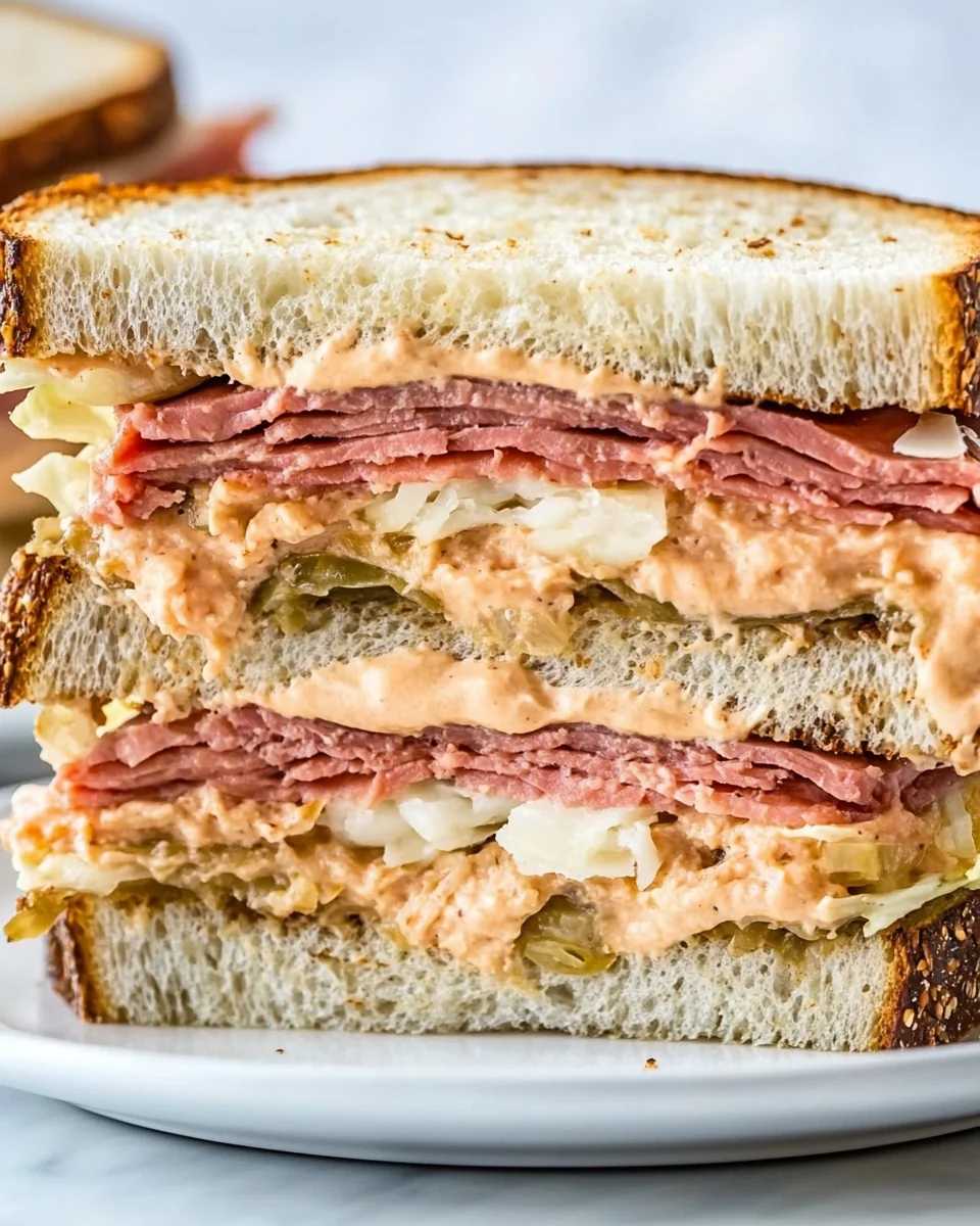 Classic Reuben Sandwich Recipe for a Delicious Meal - additional image