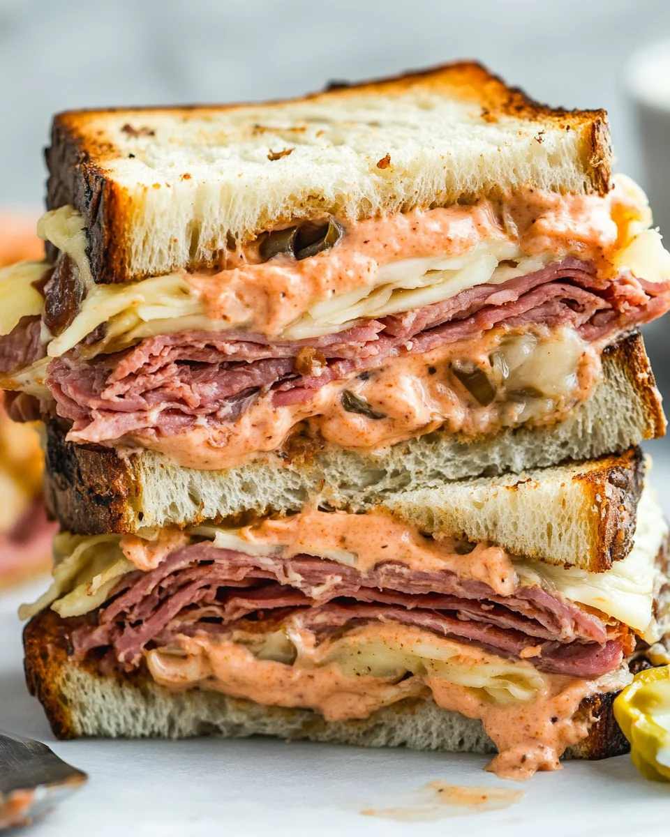 Classic Reuben Sandwich Recipe for a Delicious Meal - additional image