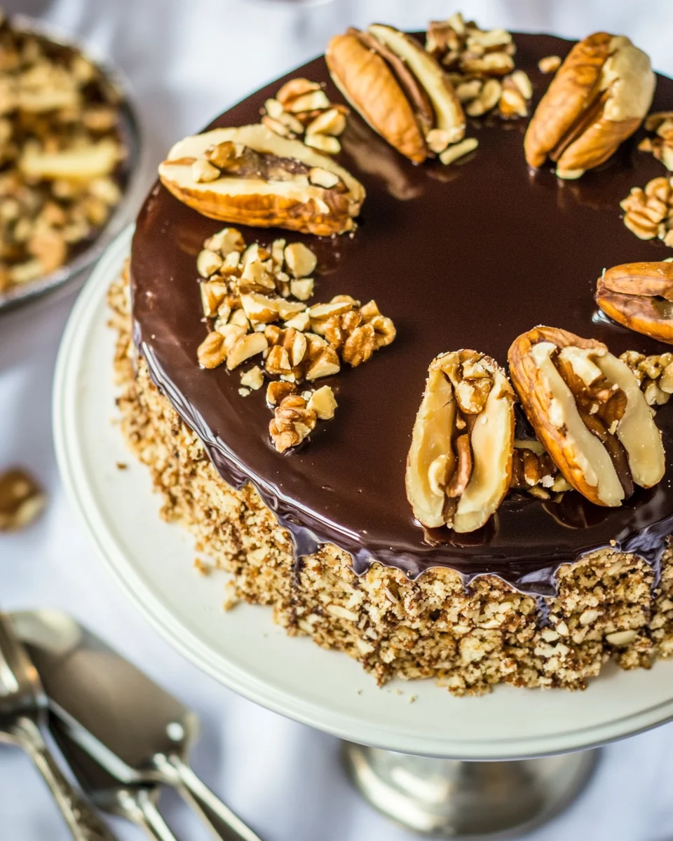 Delicious Homemade Walnut Cake - additional image