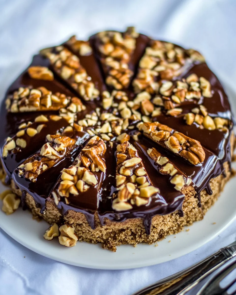 Delicious Homemade Walnut Cake - additional image