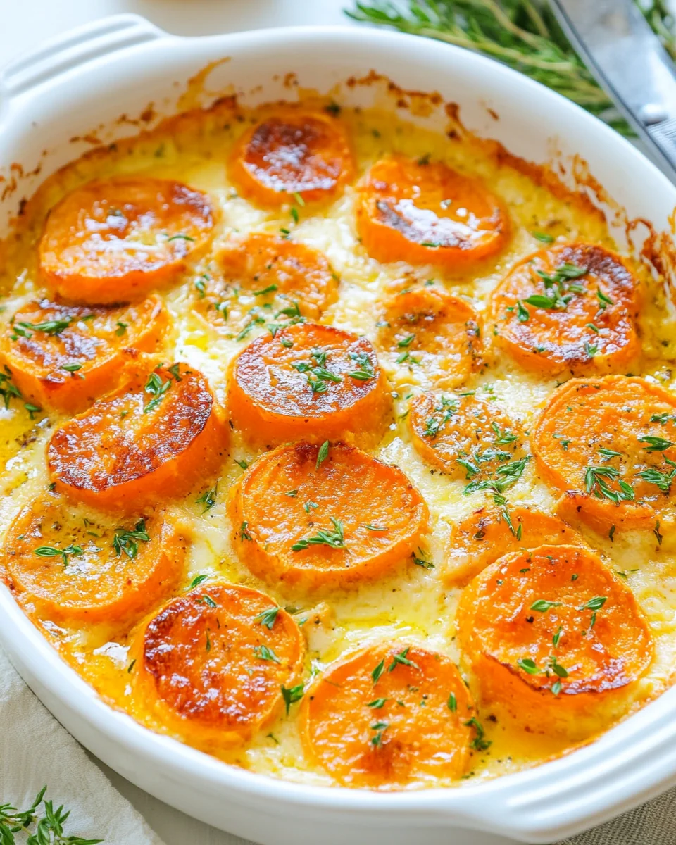 Sweet and Savory Scalloped Sweet Potatoes - additional image