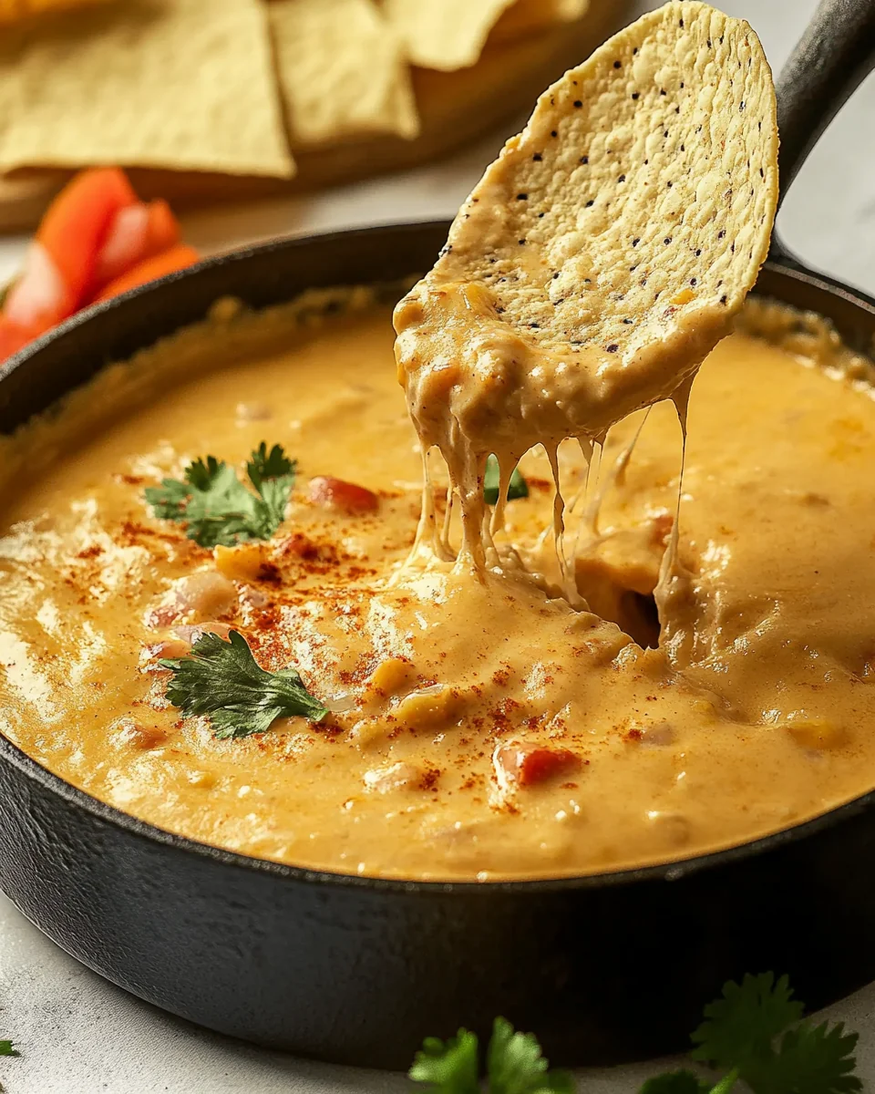 Creamy Skillet Queso Dip For A Cozy Night In - additional image