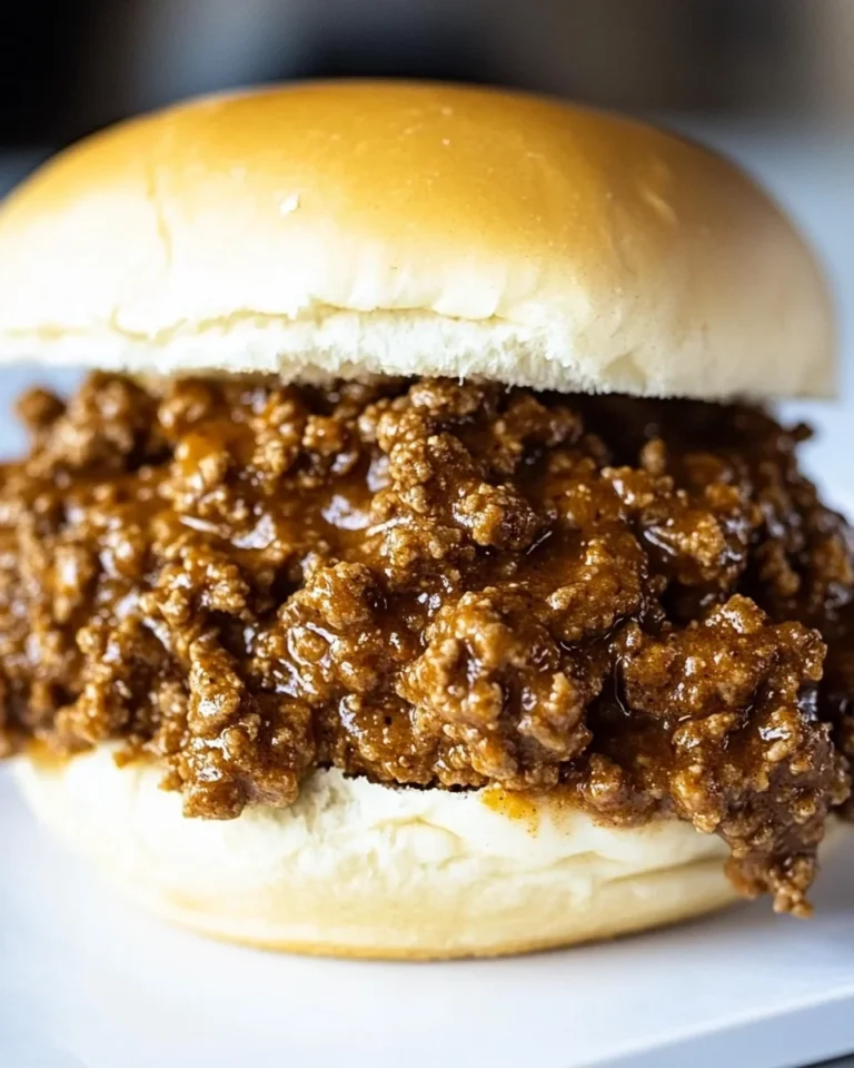 Classic Sloppy Joe for Cozy Nights