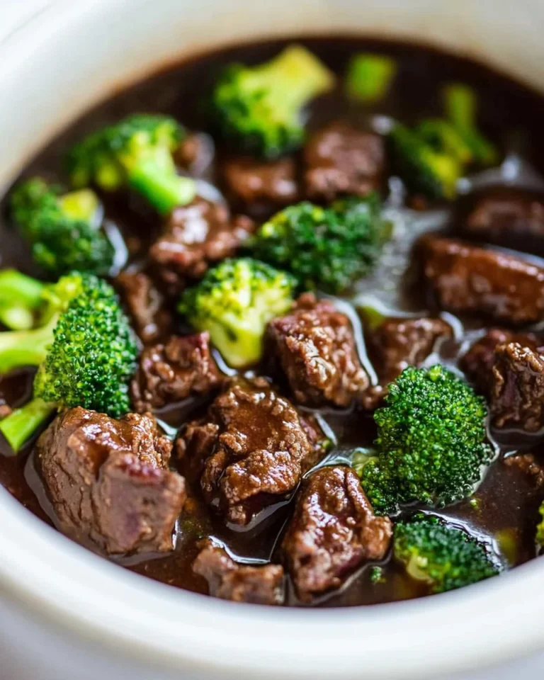 Slow Cooker Beef and Broccoli: Simple and Savory Comfort Food