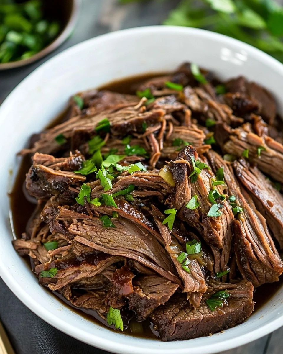 Classic Slow Cooker Beef Brisket Recipe - additional image