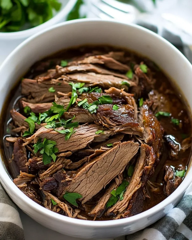 Classic Slow Cooker Beef Brisket Recipe