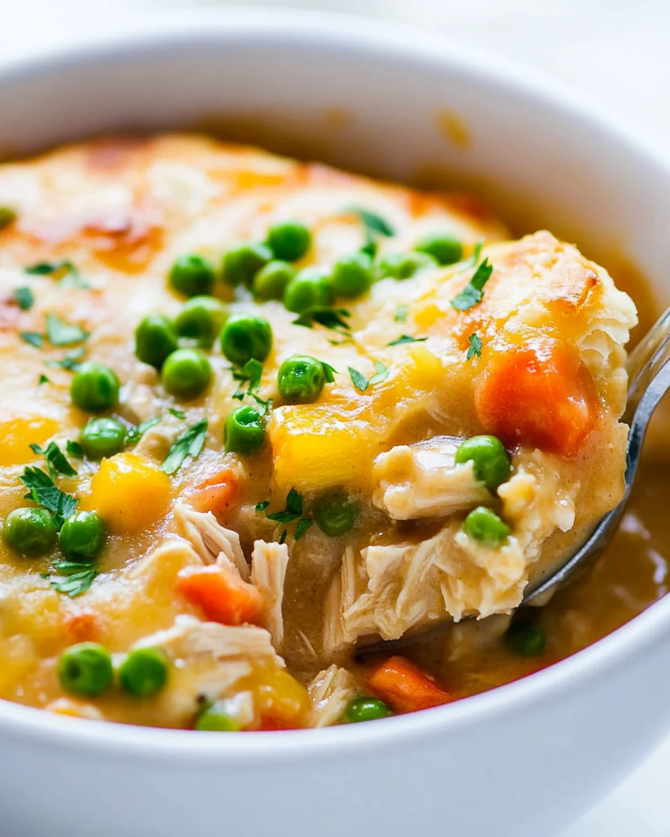 Homemade Chicken Pot Pie in the Slow Cooker - additional image