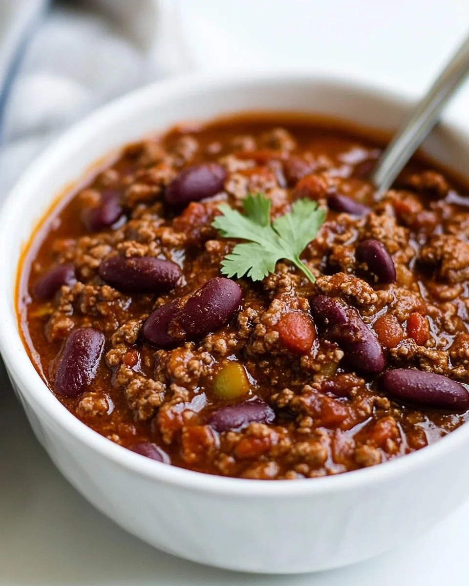 Homemade Hearty Chili Recipe for Busy Days - additional image