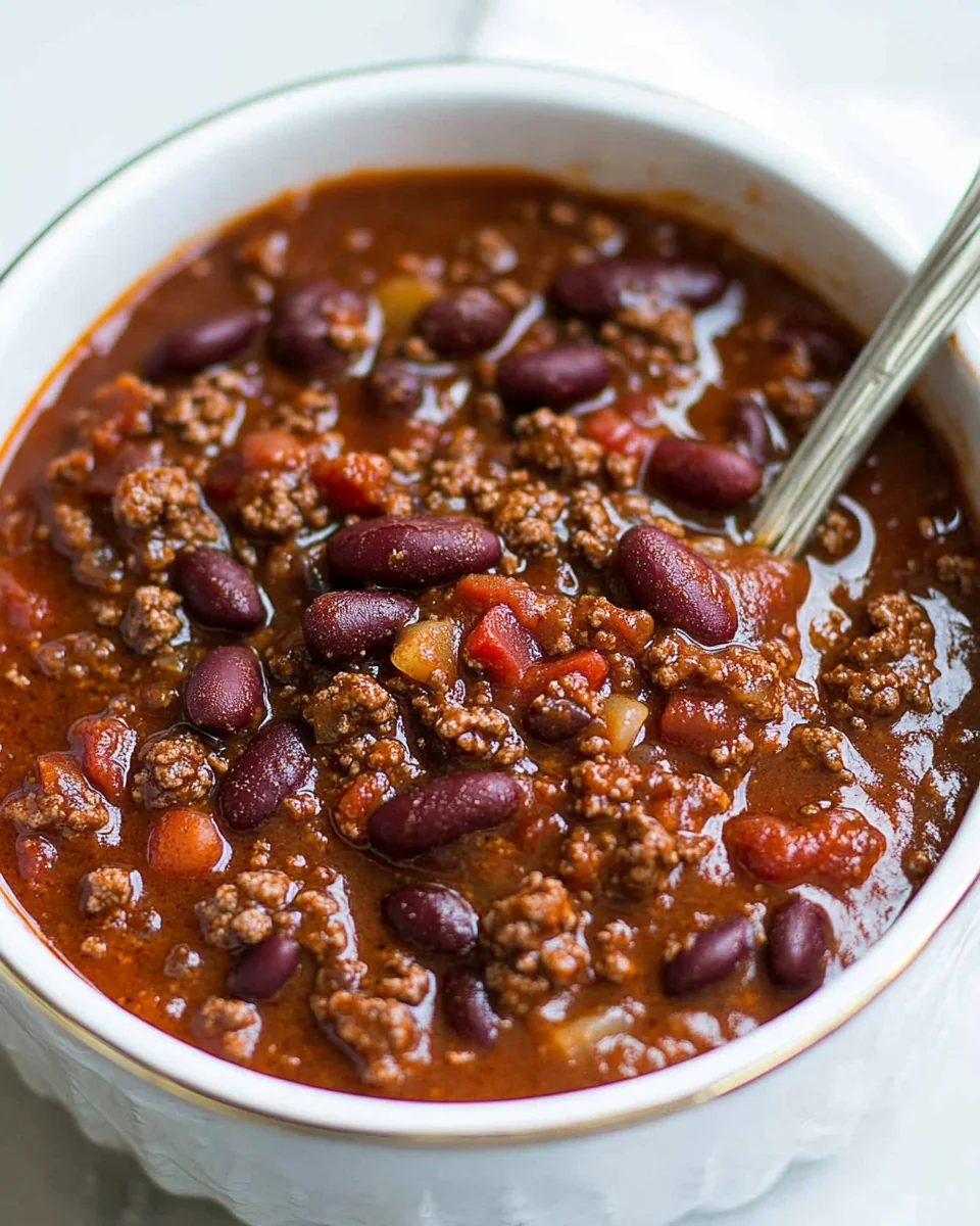 Homemade Hearty Chili Recipe for Busy Days - additional image
