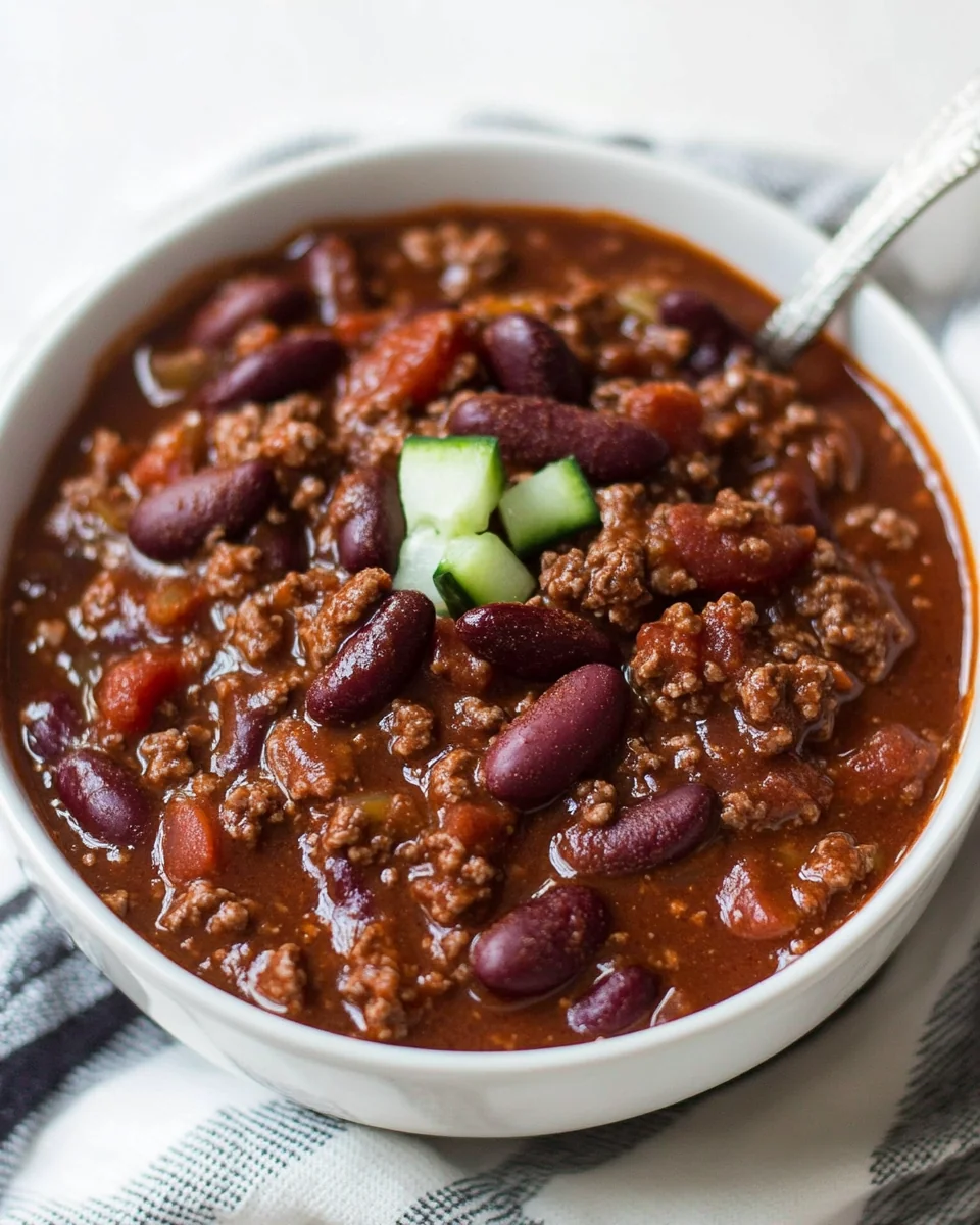 Homemade Hearty Chili Recipe for Busy Days - additional image