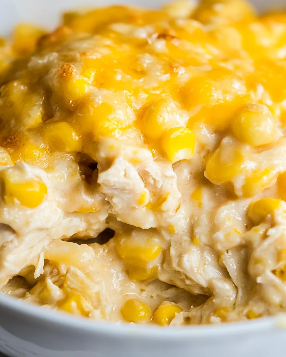 Classic Slow Cooker Corn Chicken Casserole - additional image