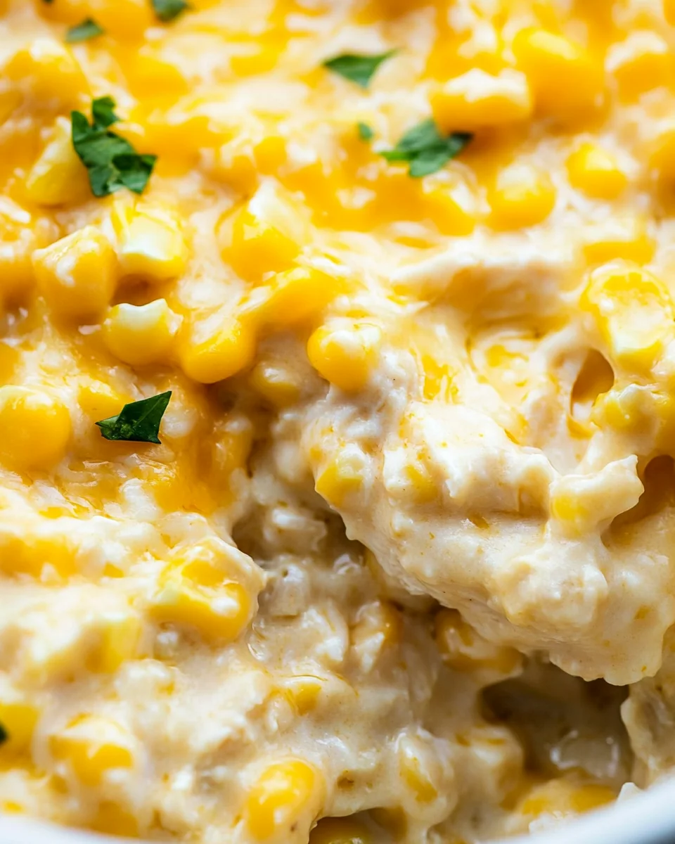 Classic Slow Cooker Corn Chicken Casserole - additional image
