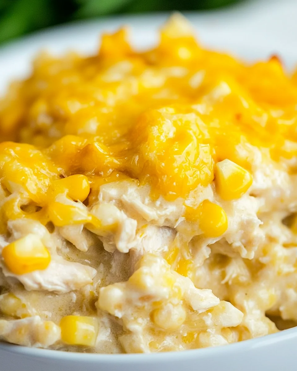Classic Slow Cooker Corn Chicken Casserole - additional image