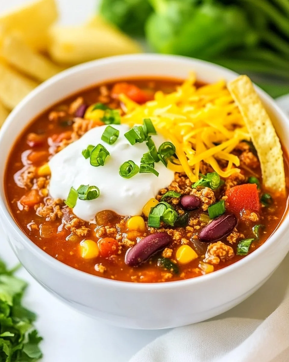 Savory Slow Cooker Turkey Chili For A Cozy Night In - additional image