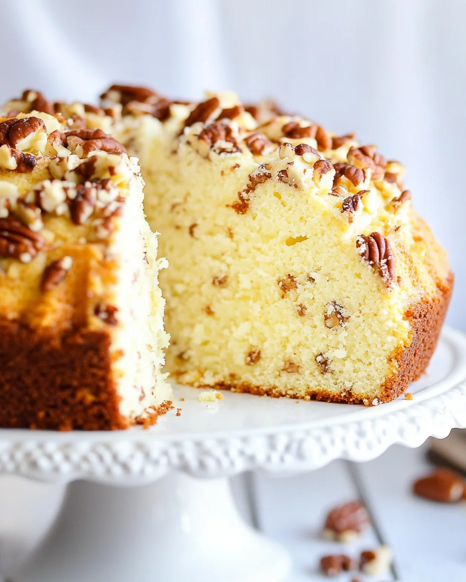 Classic Southern Pecan Pound Cake - additional image