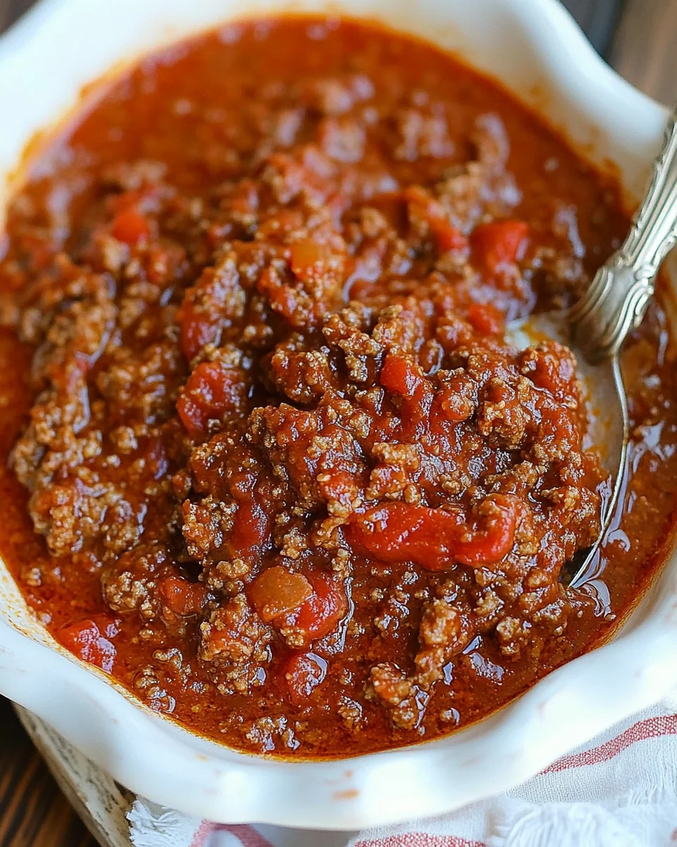 Classic Homemade Spaghetti Meat Sauce Recipe - additional image