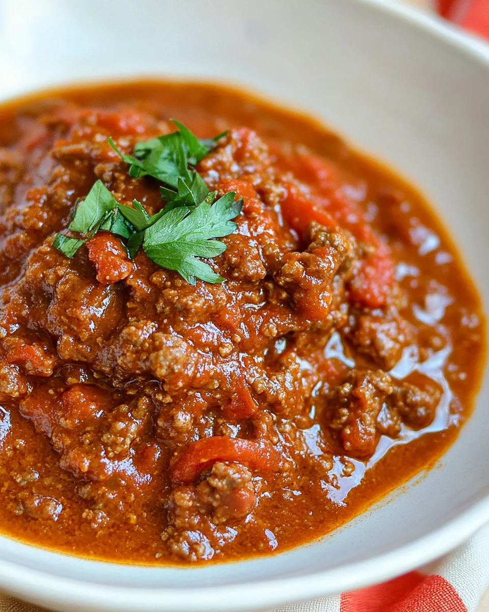 Classic Homemade Spaghetti Meat Sauce Recipe - additional image