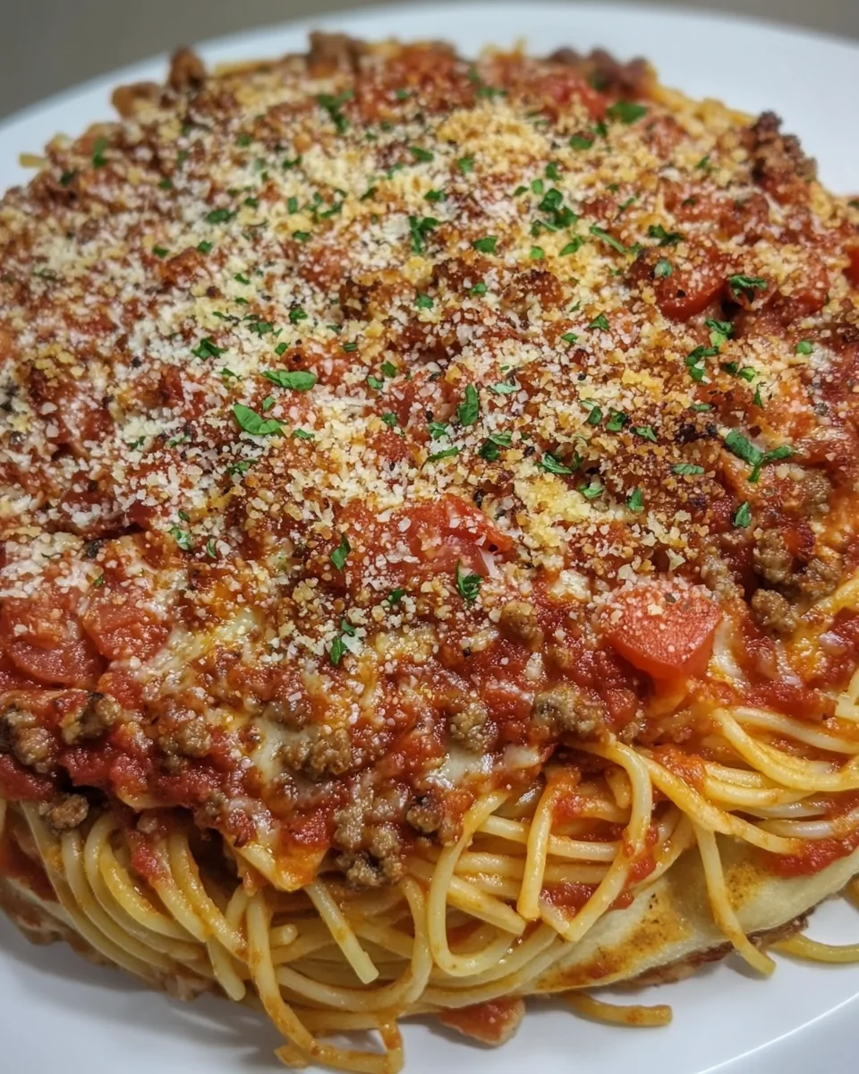 Homemade Spaghetti Pizza: A Delicious Weeknight Treat - additional image