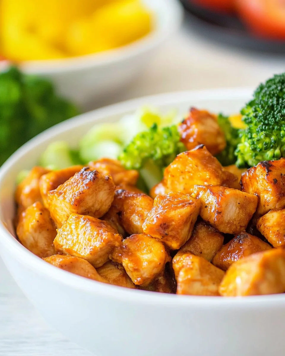Spicy Chicken And Broccoli Skillet Meal - additional image