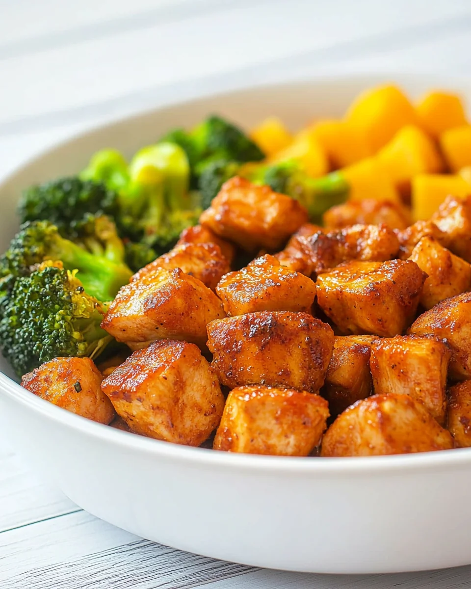 Spicy Chicken And Broccoli Skillet Meal