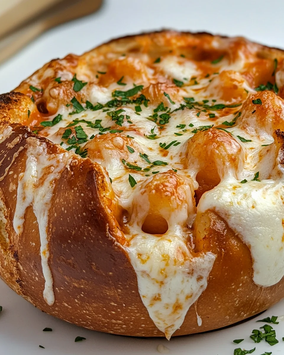 Spicy Homemade Gnocchi Bread Bowl - additional image