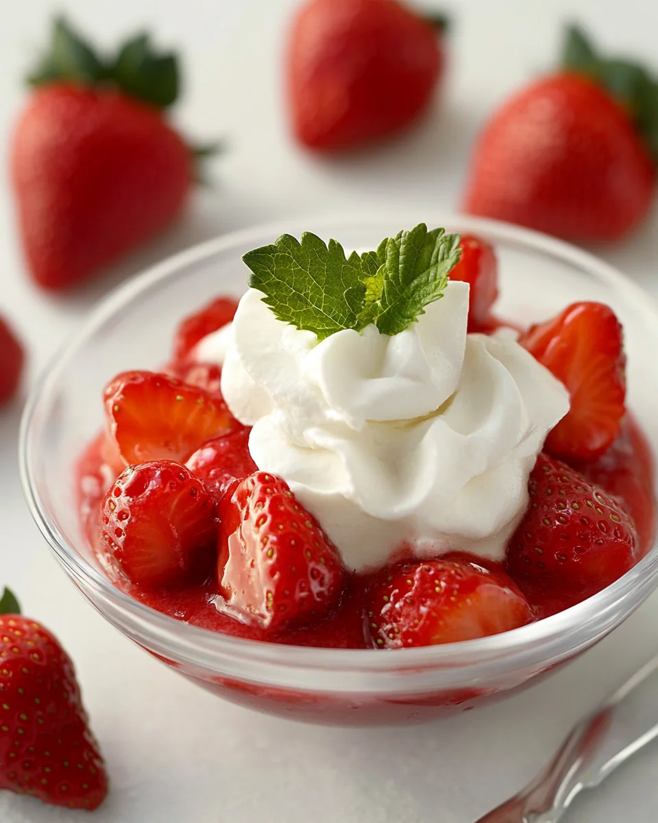 Homemade Strawberries Romanoff: A Classic, Delicious Dessert - additional image