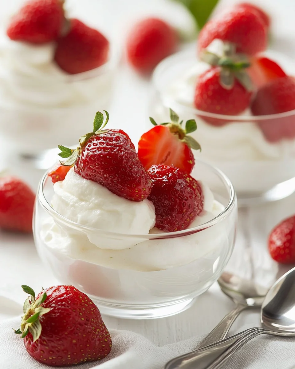 Homemade Strawberries Romanoff: A Classic, Delicious Dessert - additional image
